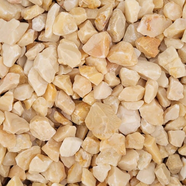 Marmolina Decorativa Marfil 12/18 mm saco 20 kg Piedra natural - 3