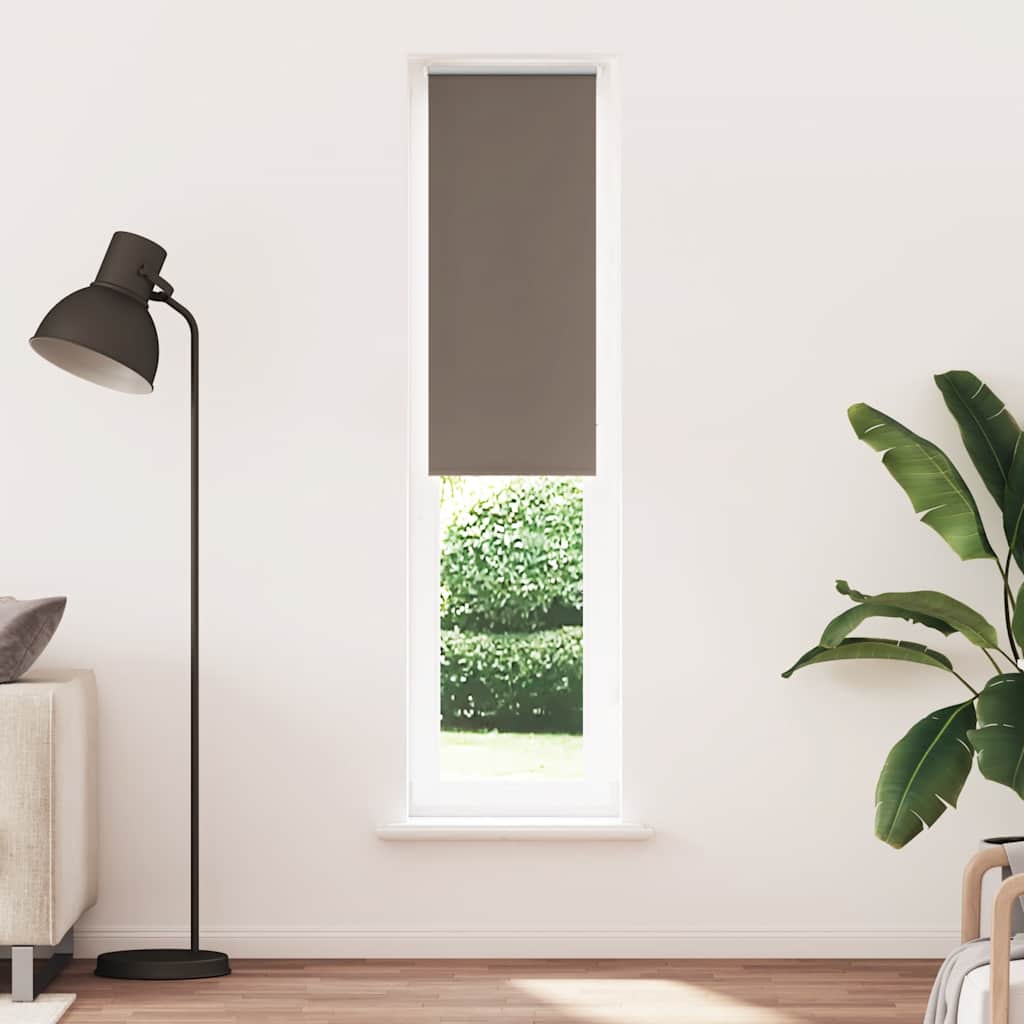 Roleta zaciemniająca Coffee 55x230 cm Szerokość tkaniny vidaXL