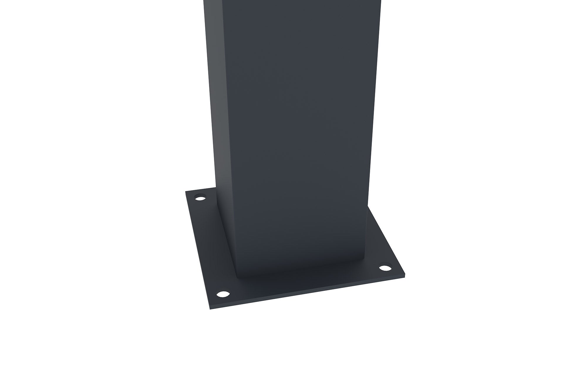 Kit clôture aluminium pleine VOGEL – H.170 cm – L.1,90 m – gris anthracite – kit complet - 8