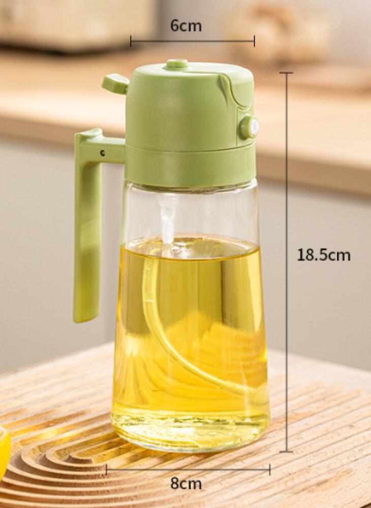 MRUN BONE Pulvérisateur D'Huile 100 Ml En Verre - Spray Cuisine Pour Friteuse Air Chaud, Barbecue, Salade - Avec Entonnoir Et Brosse