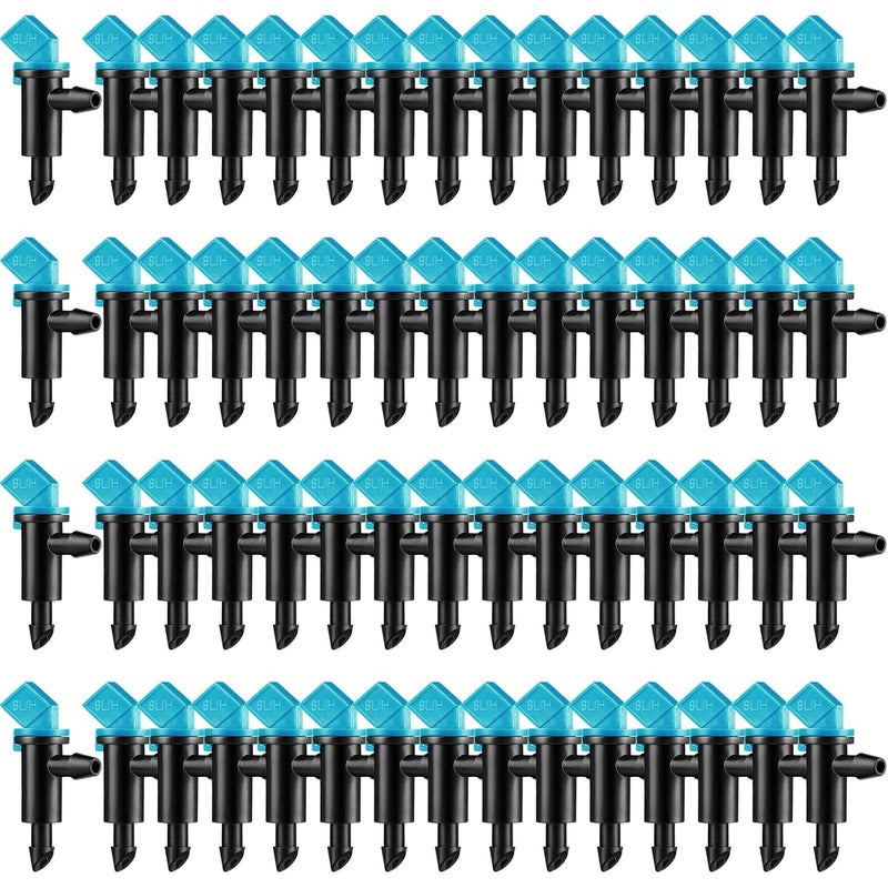 System nawadniania kropelkowego do ogrodów, drzew i krzewów (niebieski), 60 szt.