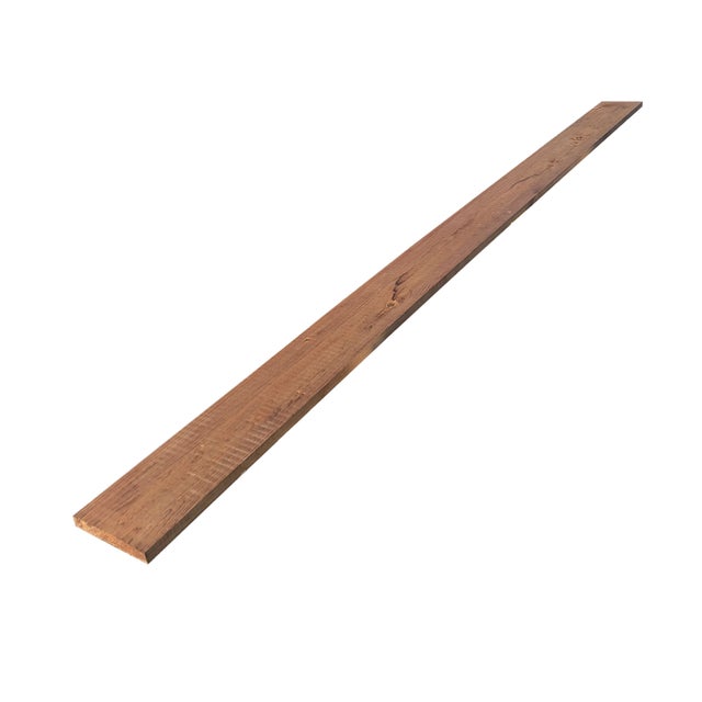 Lot de 3 Planches Rabotées Sapin Traité marron, L.240 x l.14,5 cm x Ep.18 mm