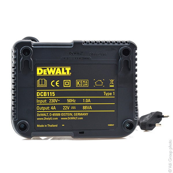 Uniwersalna Ładowarka Dewalt 18V 4A Kompaktowa i Inteligentna - 5