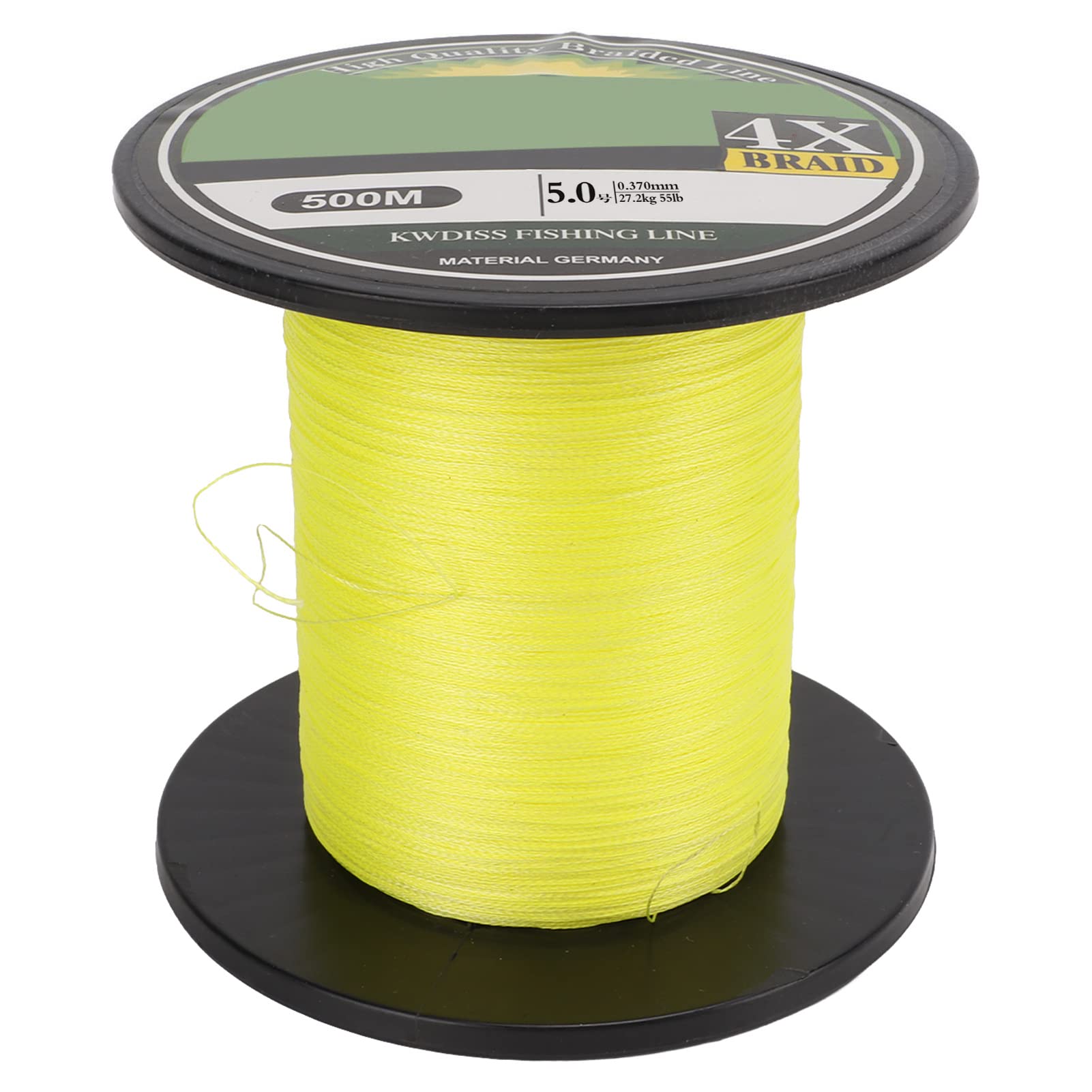 Fil de pêche tressée 4 Brins PE 80LB/0.5mm - Rouge - Sport