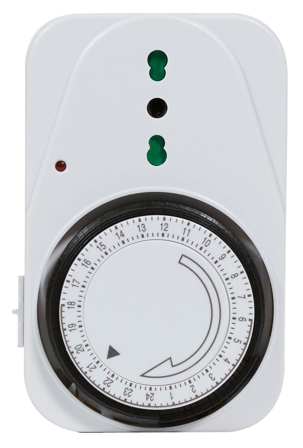 Timer Presa Meccanico REV | 24 Ore, 96 Programmi | 16A/3680W | Antracite