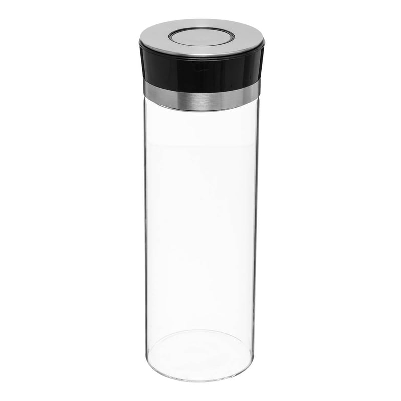 Pojemnik z pokrywką push 1,7 L | SZKLANY