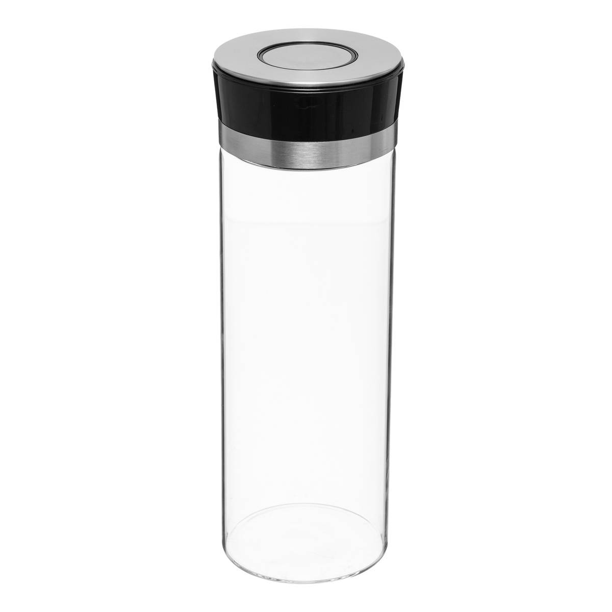 Pojemnik z pokrywką push 1,7 L | SZKLANY