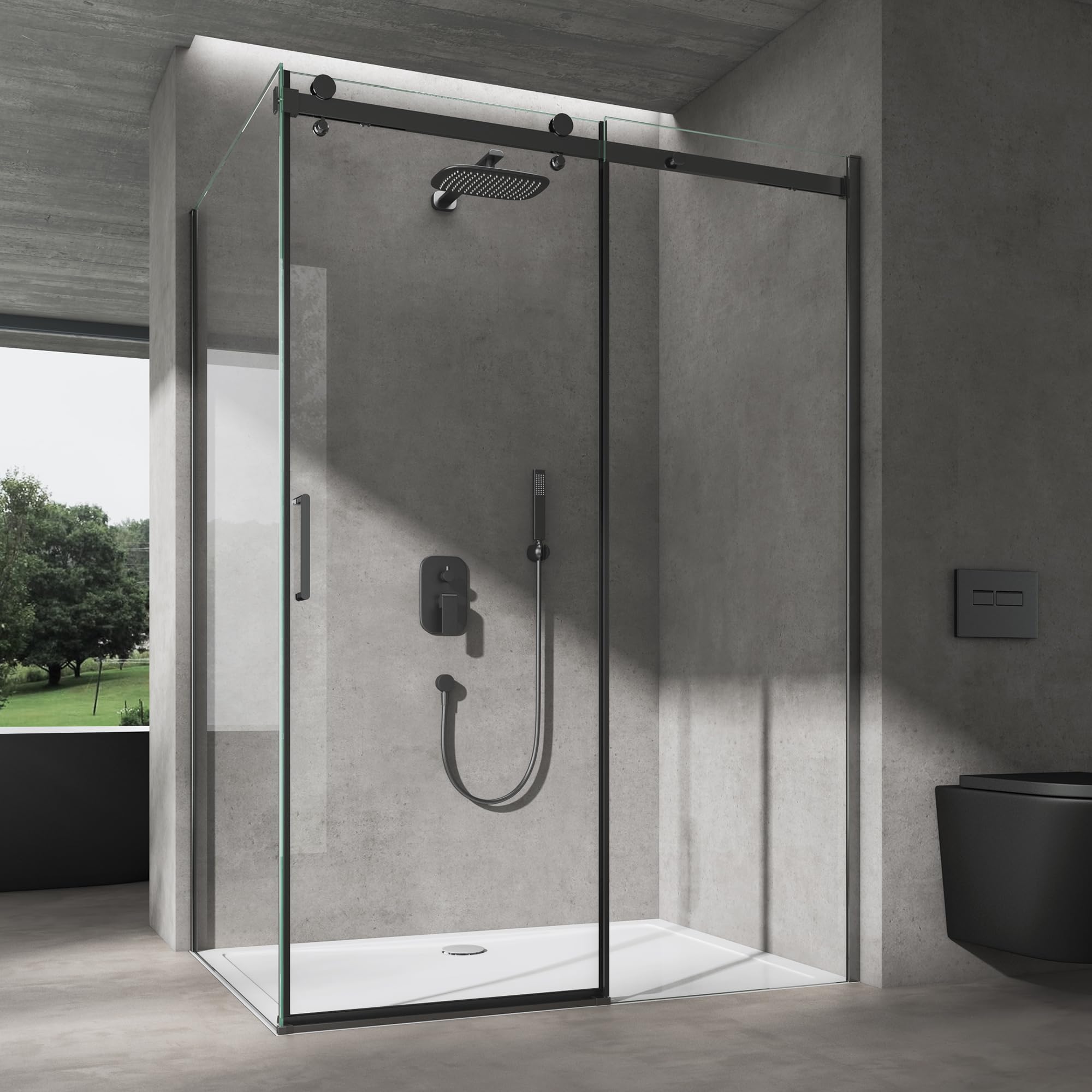Porte-cabine Stubbs 60 Cm Noir Pour 4 Appareils - Fait Main En Angleterre - Neuf