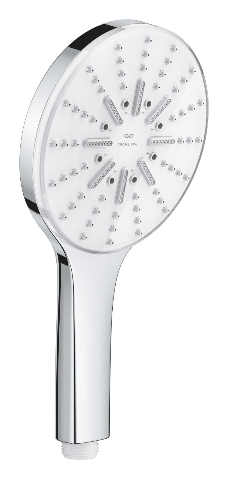 Para de dus Grohe 1016760000, SPA AQUA, diametru 130 mm, 3 functii, montaj universal, racord 1/2'', crom