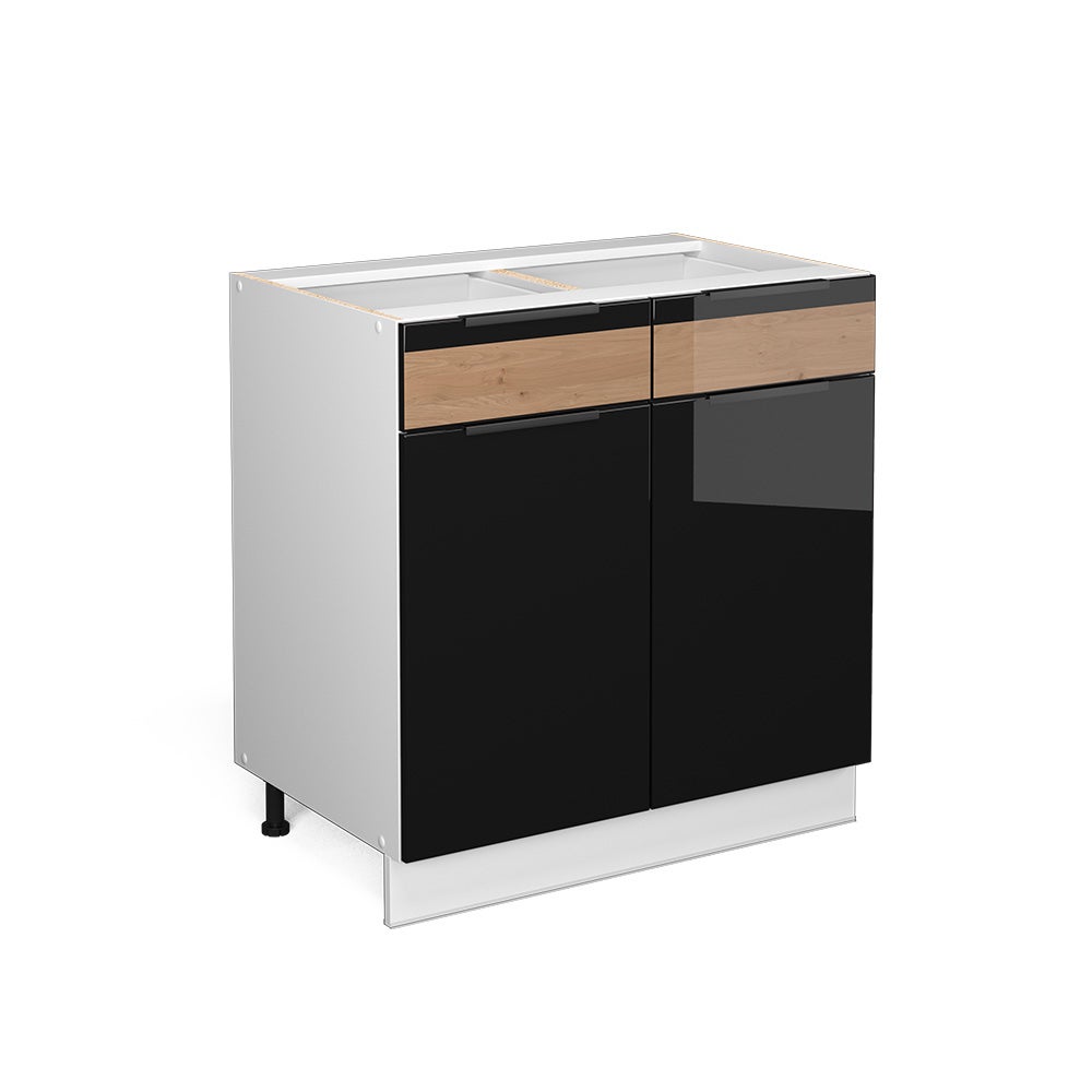 Vitrina Blanco Teevitrine Palazzo - Mueble Bar 80 Cm Madera Caoba