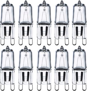 Ampoule G9 Capsule Halogène 40w Transparente 120V Blanc chaud LED de