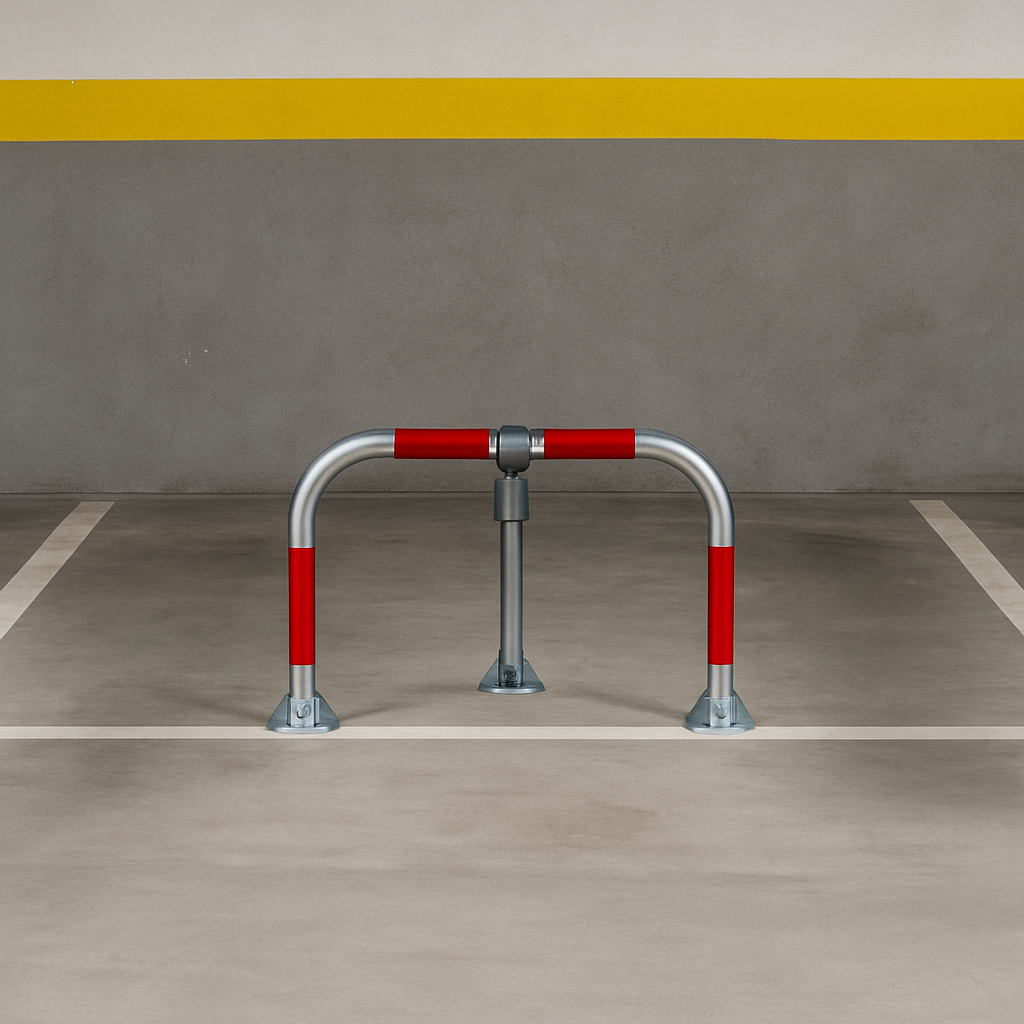 FERRETELIX ® CEPO PARKING GALV. CON CANDADO Y TORNILLOS - 3