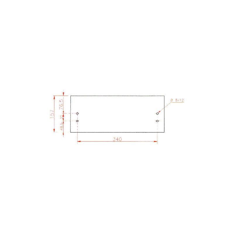 Caisson sans habillage - Décor : Zingué - Hauteur : 540 mm - Largeur : 407 mm - Poids : 17,2 kg - Profondeur : 515 mm -ITAR - 4