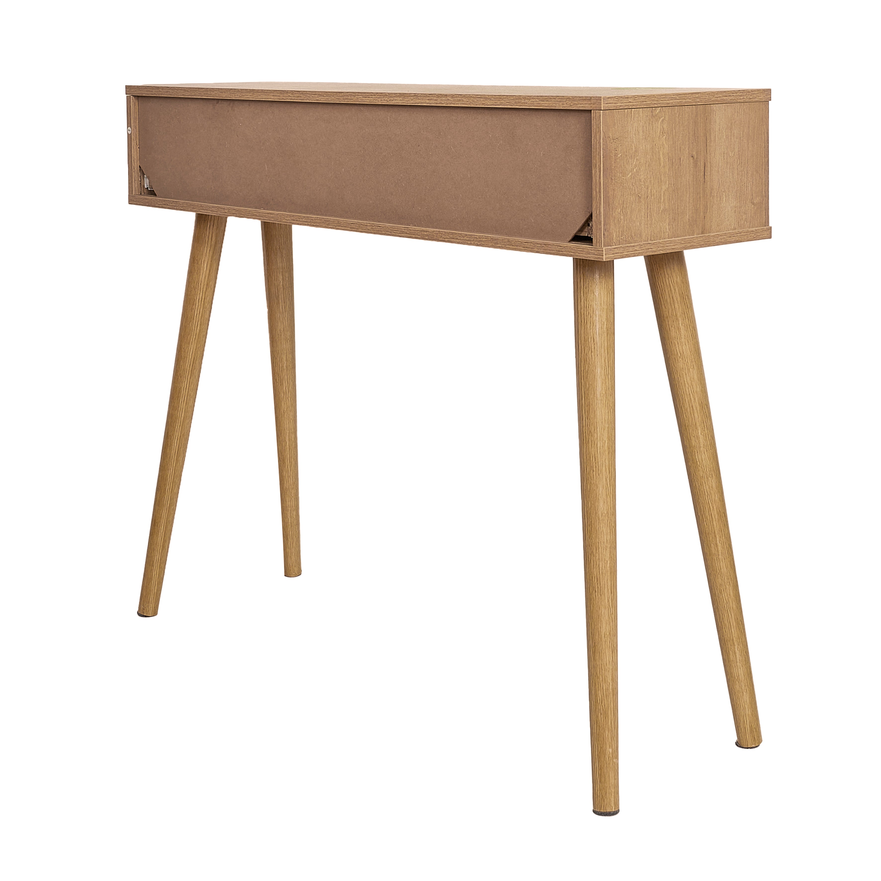 Console - Home Deco Factory - Bali - 2 Tiroirs - Beige - H81 X L100 X P29 Cm - 5