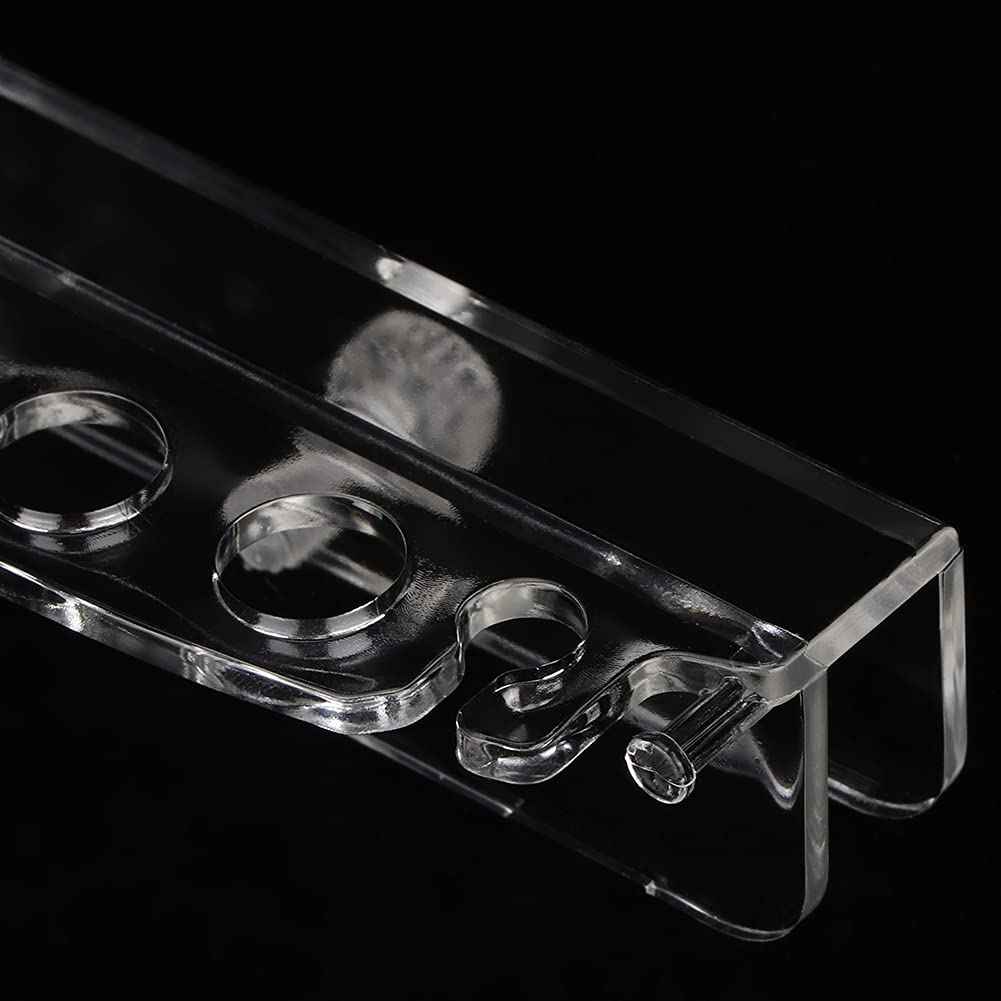 Acrílico transparente aquário tanque de peixes água planta manutenção ferramentas titular rack de armazen - 8