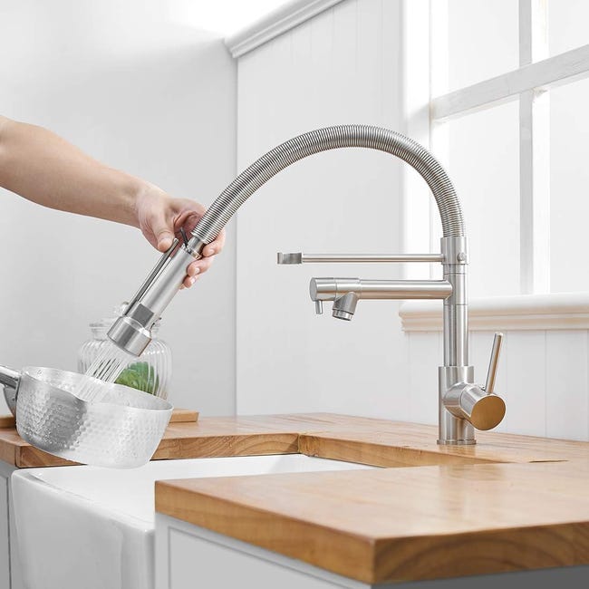 Grifo de cocina Grifo de cocina con rociador Grifo para fregadero