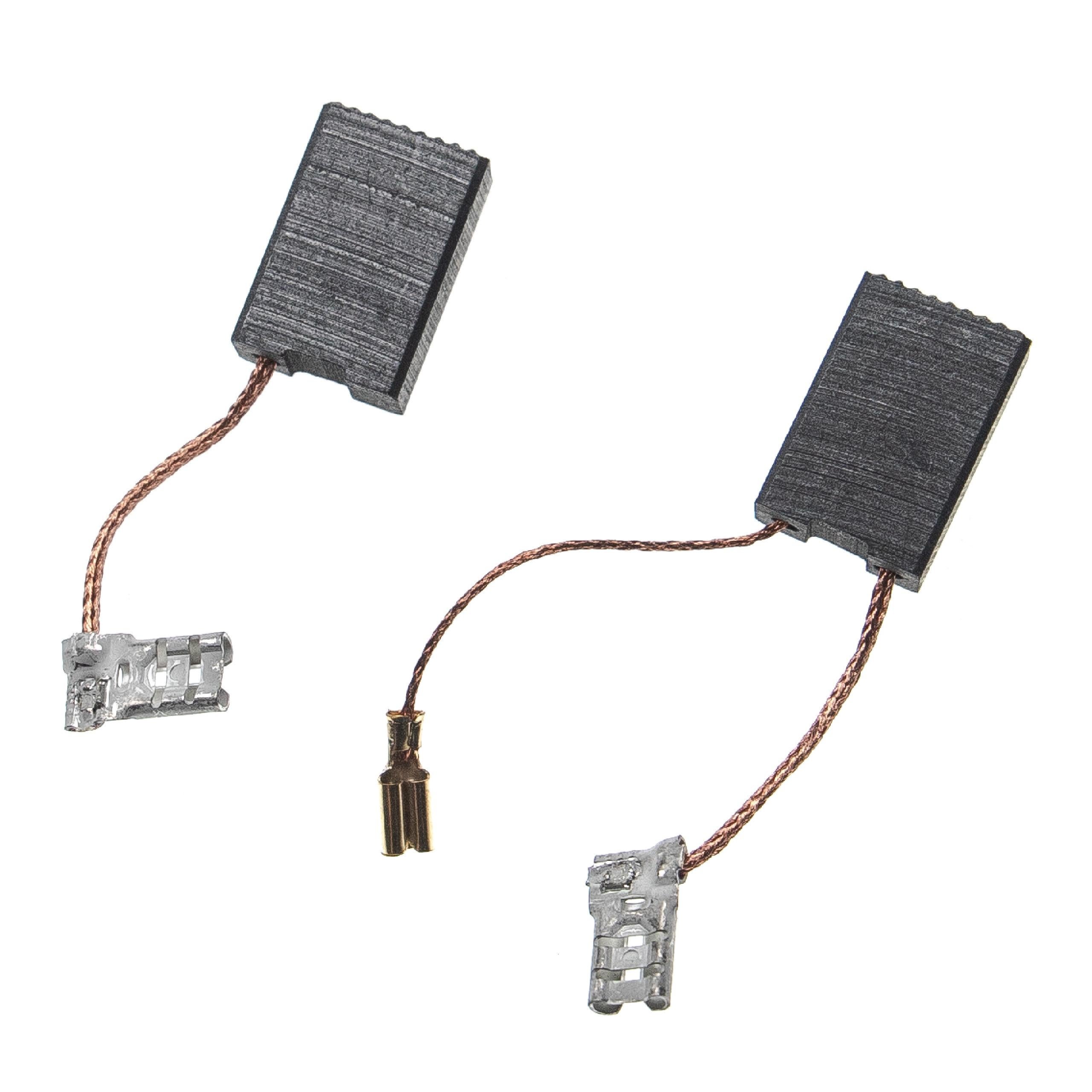 2 Balais De Charbon Pour Alternateur - Dimensions 6,4x4,6x14,5 Mm, Compatible HC-TEILE SVX72
