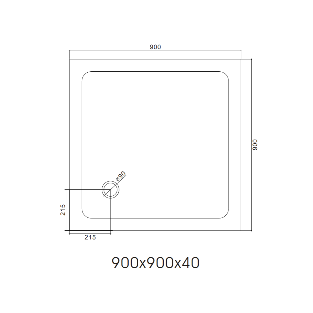 Aquamarin® Plato De Ducha - Rectangular 110 X 80 Cm, Acrílico, Blanco, Acabado Brillante, Resistente A