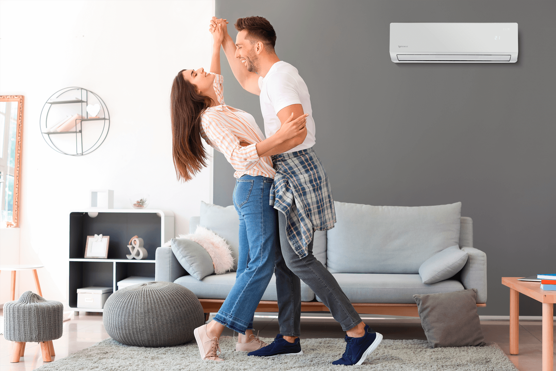 Klimatyzator ścienny 2,6 kW Multisplit (jedn. wewnętrzna) - ROTENSO Elis Silver Multi 2,6 kW (ES26Xi) - 3