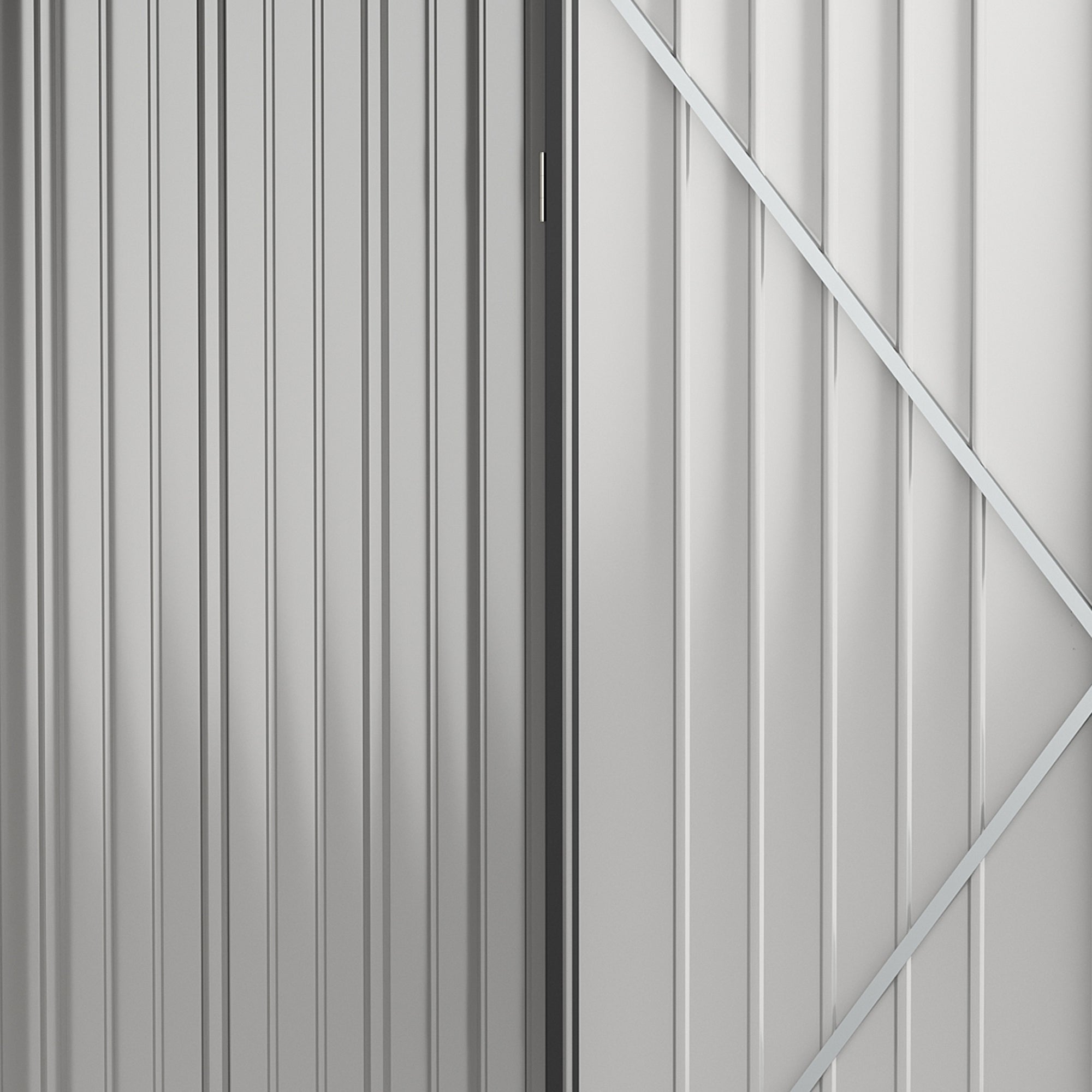 Abri de Jardin 1,34 m² en Métal, Armoire d’Outils Verrouillable, 161,5×94,5×196 cm – Noir – COMFORTXL - 7