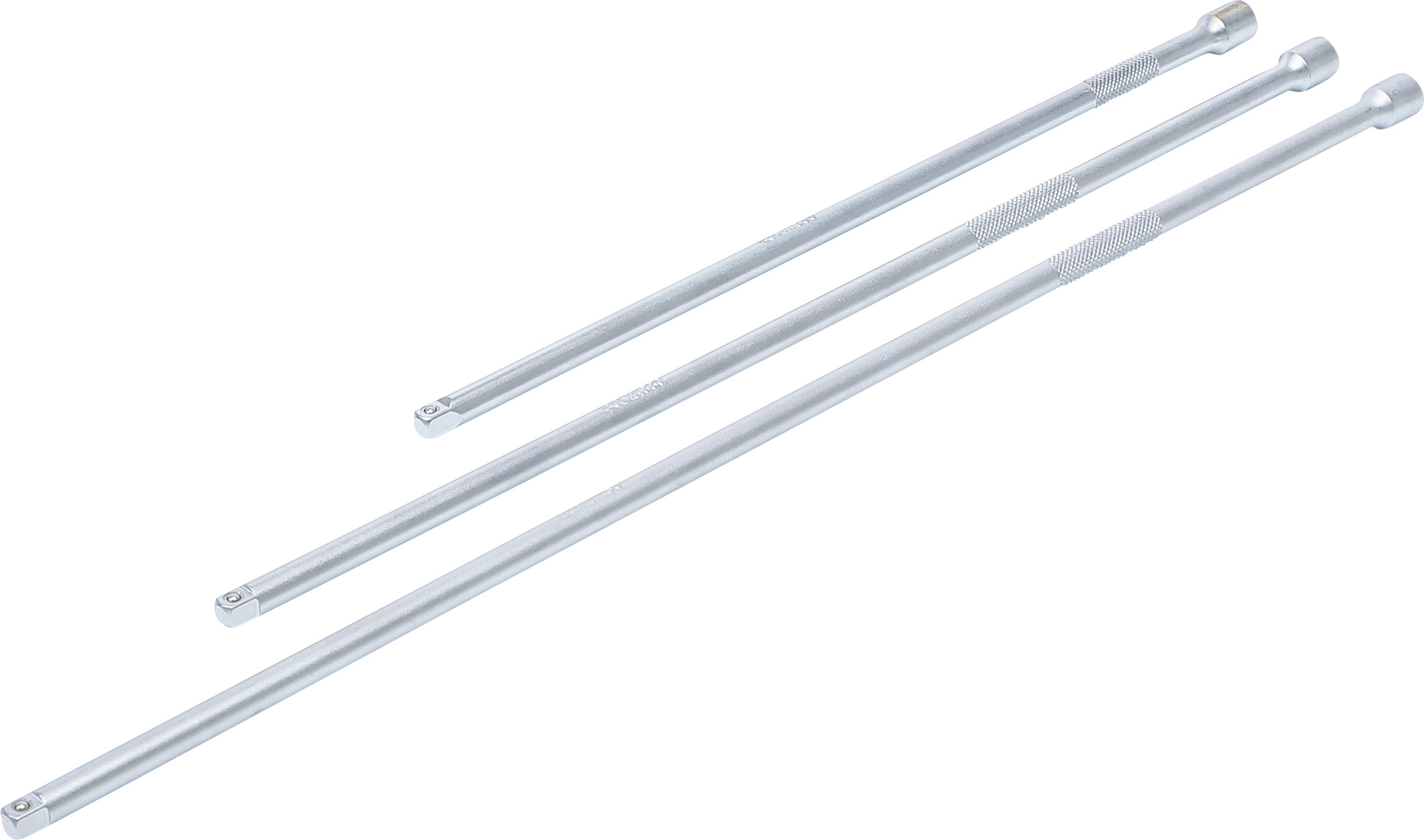 Zestaw przedłużający BGS 6,3 mm (1/4") 300 / 380 / 450 mm 3-częściowy - 6854
