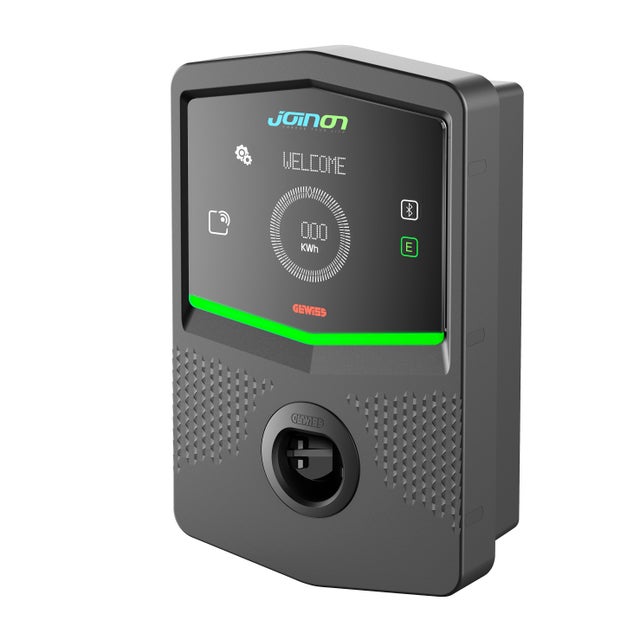 Borne de recharge murale ICON Premium RFID Connectée 4G + Ethernet 7.4 kW - Type 2S - IP55 - GEWISS - GWJ3202W