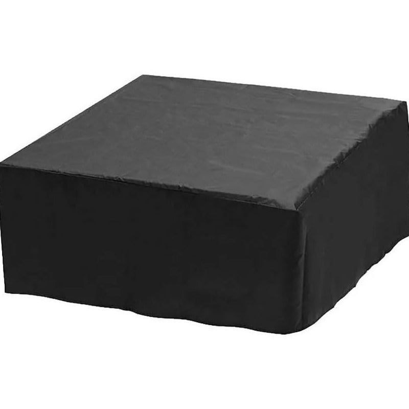 Kwadratowy pokrowiec na stół z tkaniny Oxford, wodoodporny, przenośny, izolujący i ogrzewany, do basenu (240x220x85 cm)