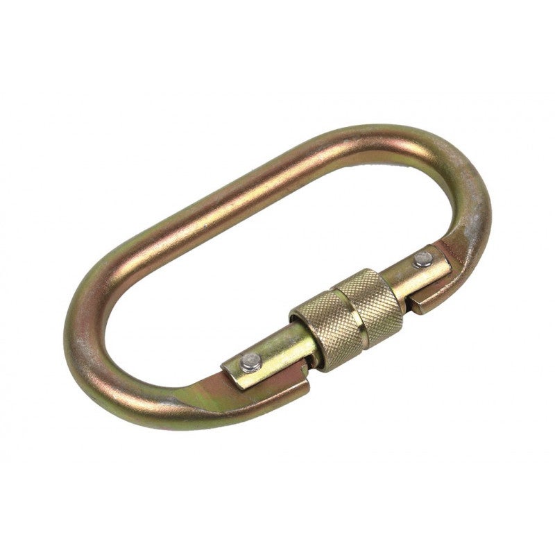 Mosquetón Con Seguro Cofan - 8 X 80 Mm, Seguro Y Resistente, Ideal Para Senderismo O Trabajo