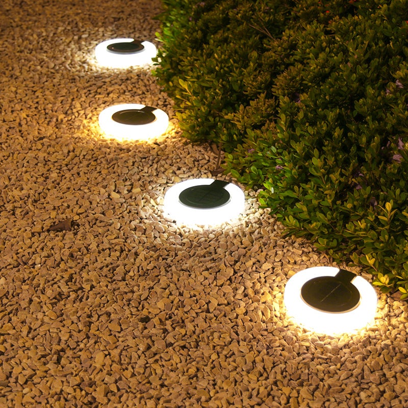 Luce solare interrata per esterni IP65 impermeabile - luce calda (4 pezzi) - 4