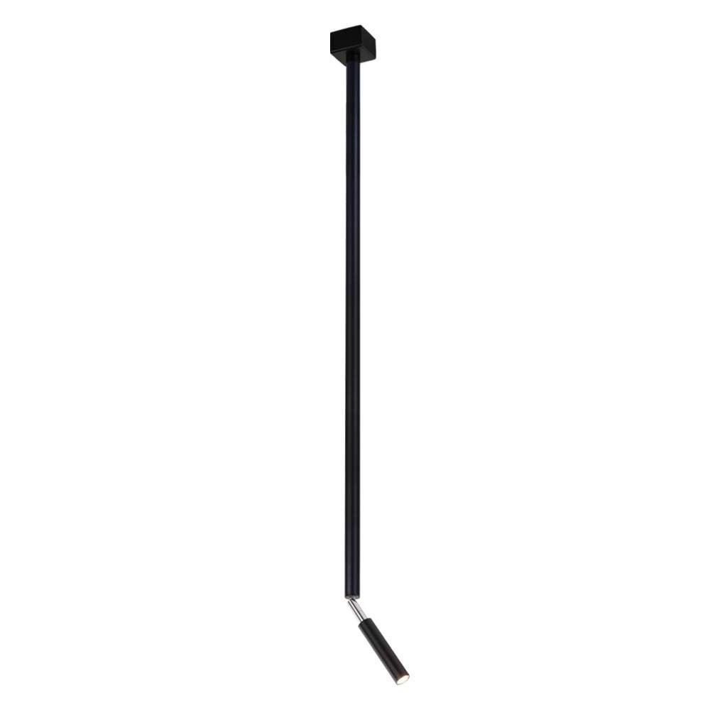 Lampa sufitowa wisząca Kosame czarna 1xG9x2.5W reflektor wym: 117 x 5 x 5 cm metal Shilo