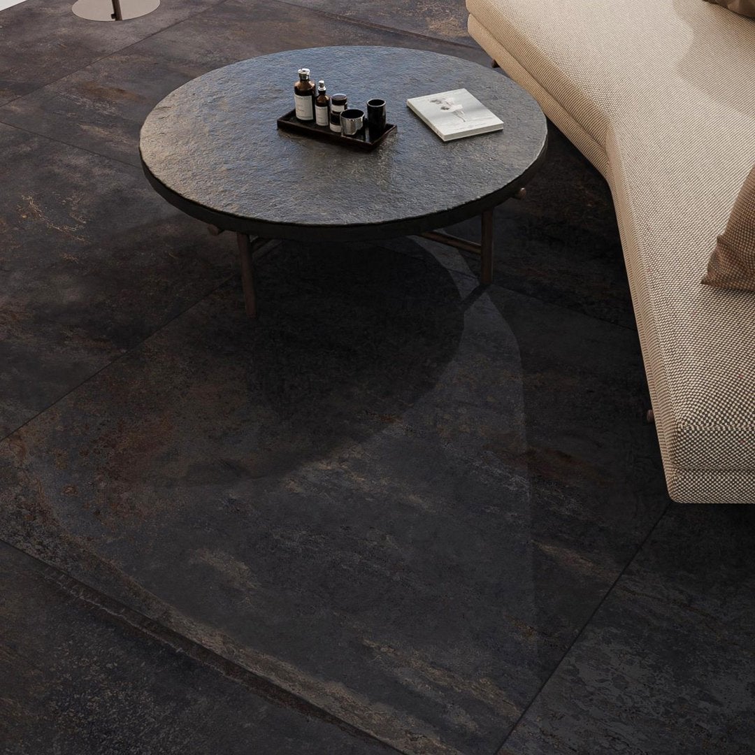 Rustiron Nero - Metallo - Piastrelle 60x120 cm 9 mm - EFL 2002 60x120 MATT R9 9 mm - 2