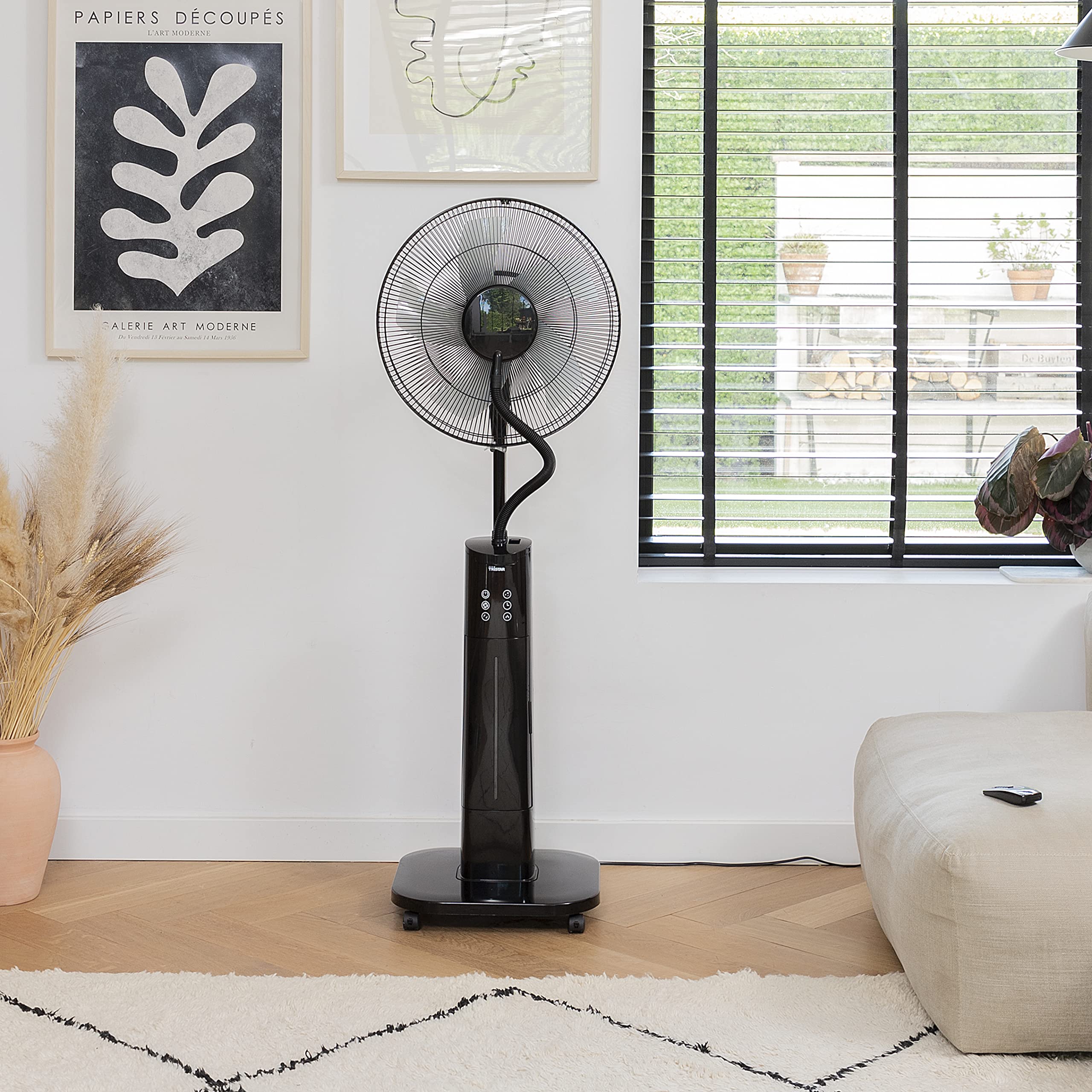 Ventilateur par pulvérisation VE-5884 50 W Noir Tristar - 8
