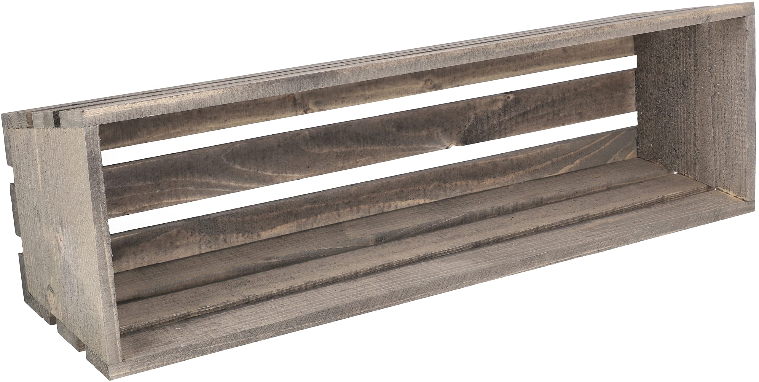 Jardinière en Bois avec Insert en Plastique Gris 60 x 18 x 15 cm - KOTARBAU - 6