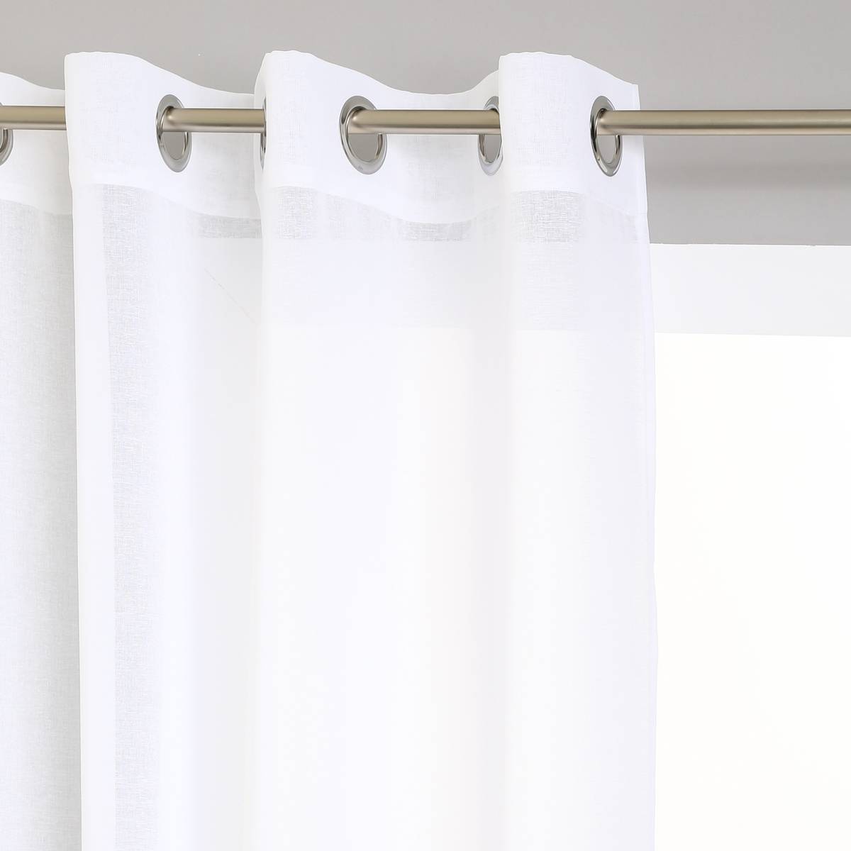 Tenda A Rete Moly Rosa Chiaro Atmosphera – 135x240 Cm Con Occhielli