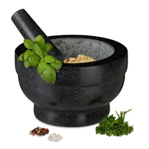 Mortier Granit Et Pilon 20 Cm - Toute l'offre ustensile de cusine