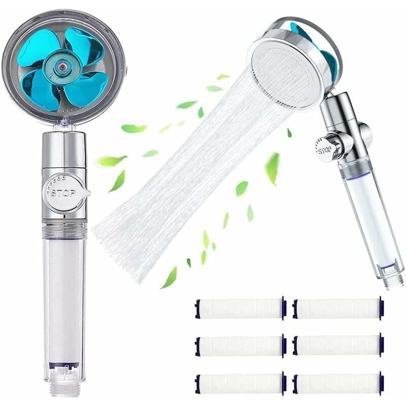 9 Filtres Anti-calcaire Pour Douche - Boules Minérales à Ions Négatifs - Compatibles Avec Pommeaux à Filtre Ionique