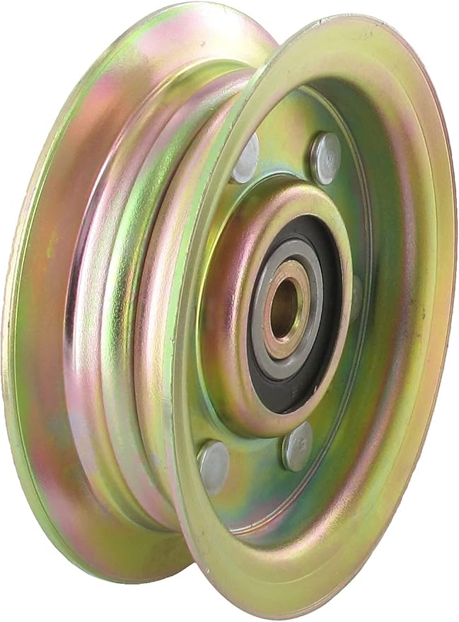 Koło pasowe z rowkiem płaskim i łożyskiem - Do modeli AYP, HUSQVARNA, JOHN DEERE CT131, CT135, YTH150 - Oryginalna część 104360X, 131494, 173438
