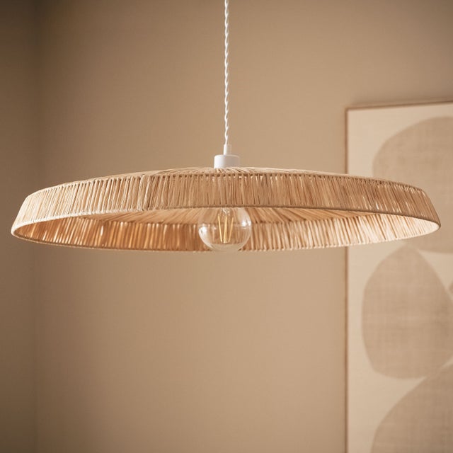 Lustre Raphia Lustre raphia au meilleur prix | Leroy Merlin