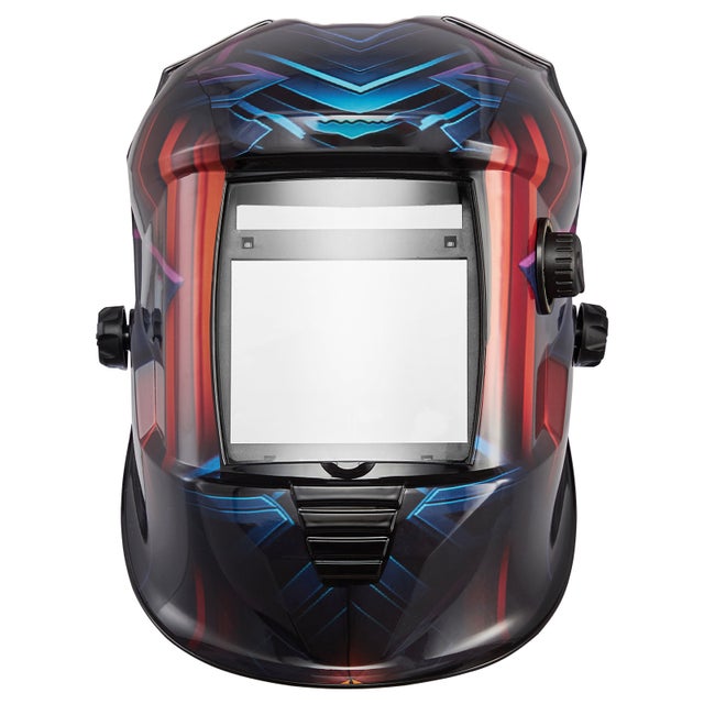 Casque de soudage solaire SucceBuy a obscurcissement automatique avec affichage couleur reelle, taille 100 x 80 mm, equipe de 4 capteurs dearc