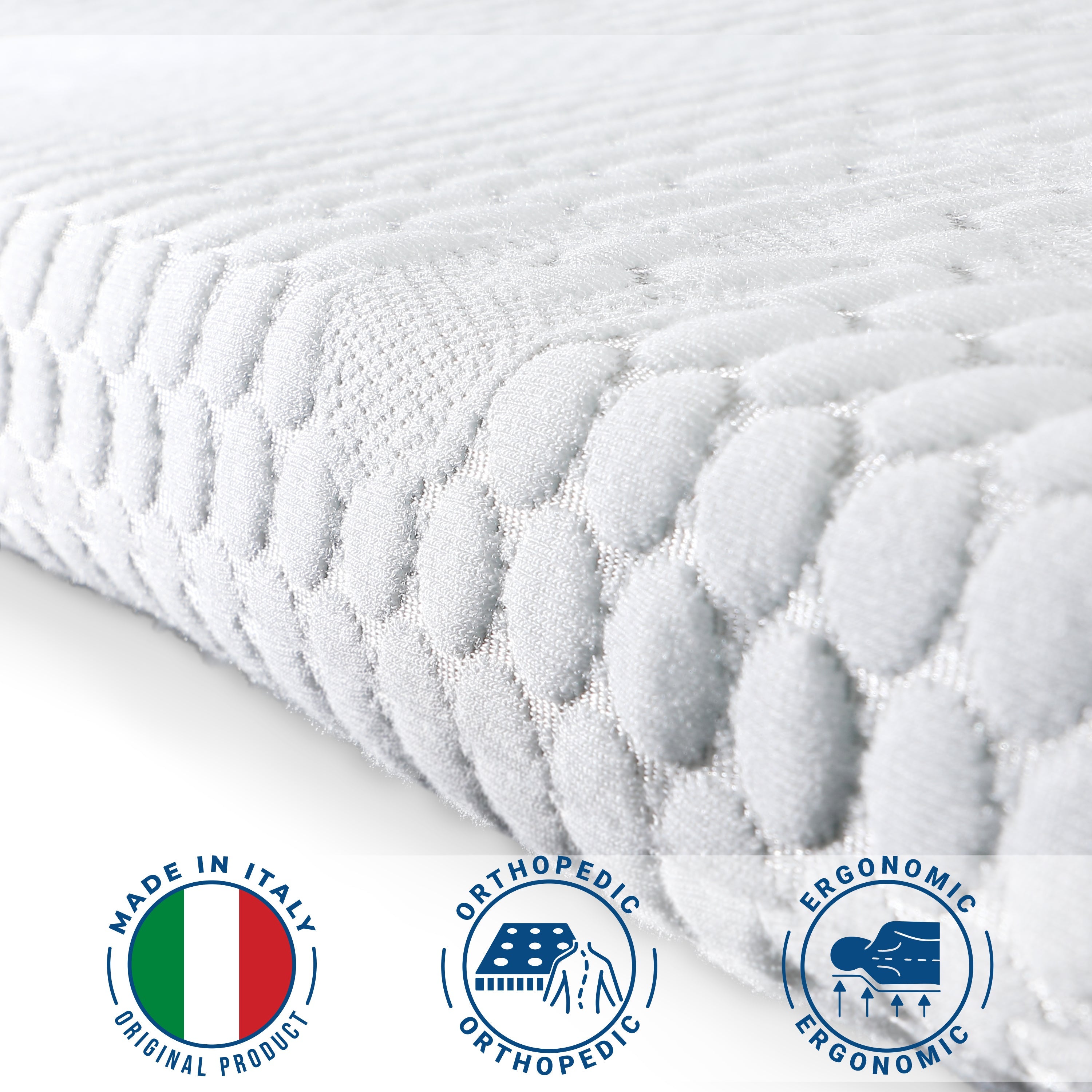 The White Stone Surmatelas en mousse à mémoire de forme 135 x 200 cm - 4