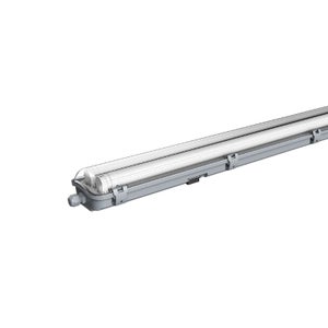 Kit de Réglette LED IP65 + 2 Tube Néon LED 120cm T8 18W - Unité / Blanc Froid 6000K - 8000K - SILUMEN