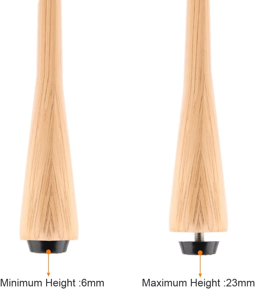 10 Pieds De Nivellement Meuble Réglables M8x50mm - Bouton Étoile 32mm - Pour Table, Chaise