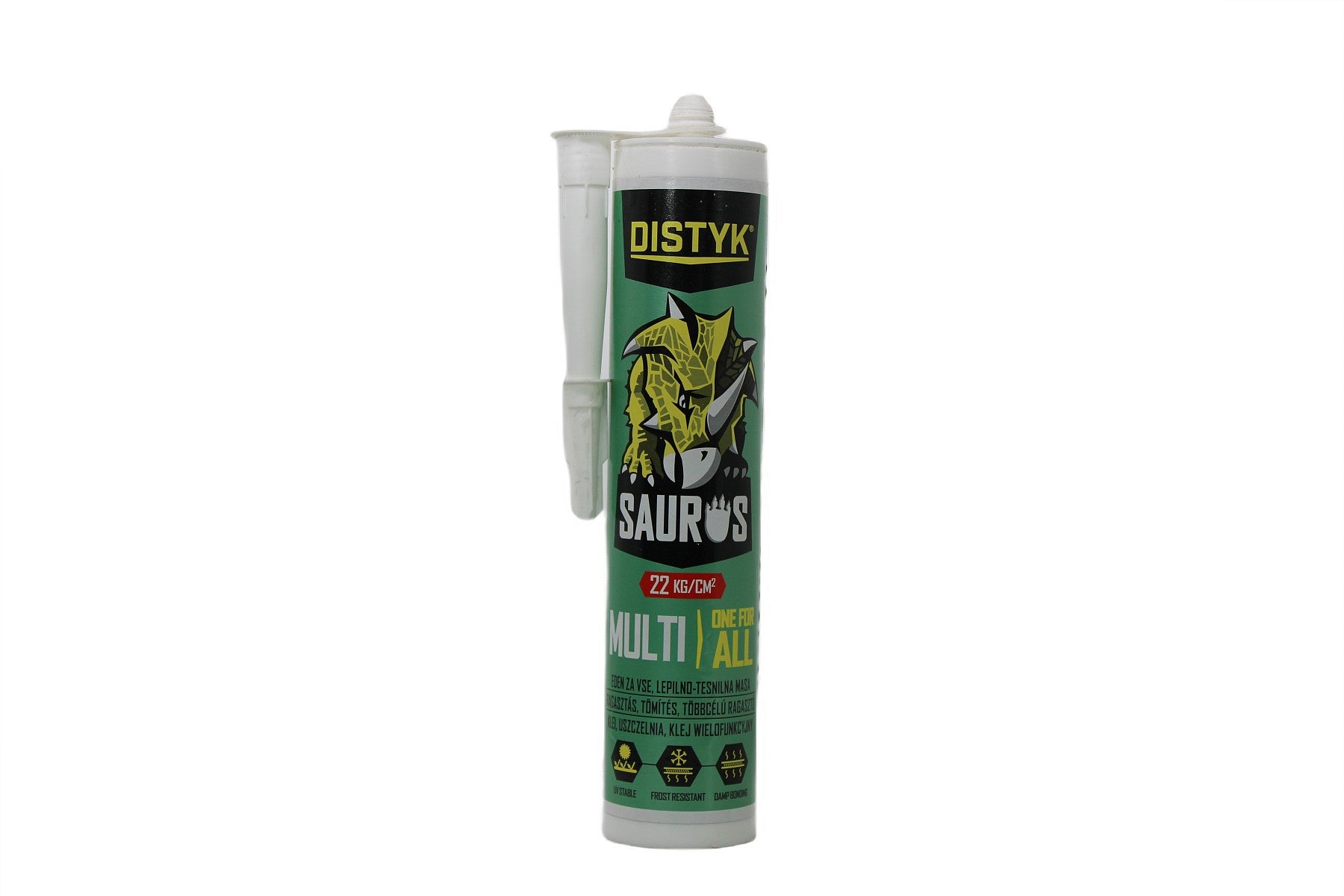 Klej montażowy SAURUS GLUE MULTI Distyk biały 290 ml 2w1 klej i uszczelniacz