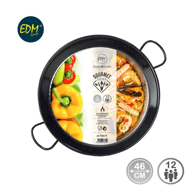 PLAT A PAELLA EMAILLE- 24 CM- LACOR – Table Melody PLAT A PAELLA EMAILLE- 24 CM- LACOR – Table Melody