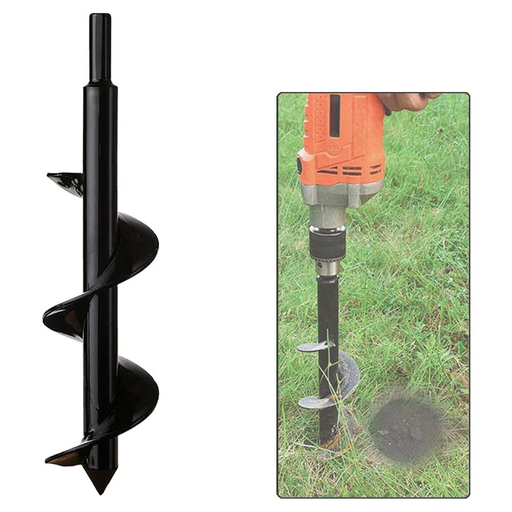 Trapano A Spirale Per Trapano A Mano Trapano A Spirale Multifunzione Con Codolo E Impugnatura A Triangolo(6-12mm(5pcs - Foto 10