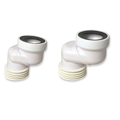 Rosoni Conici Per Eccentrici Acquastilla - Ottone Cromato - Diametro 66mm - Foro 3/4" - Set Di 2 Pezzi