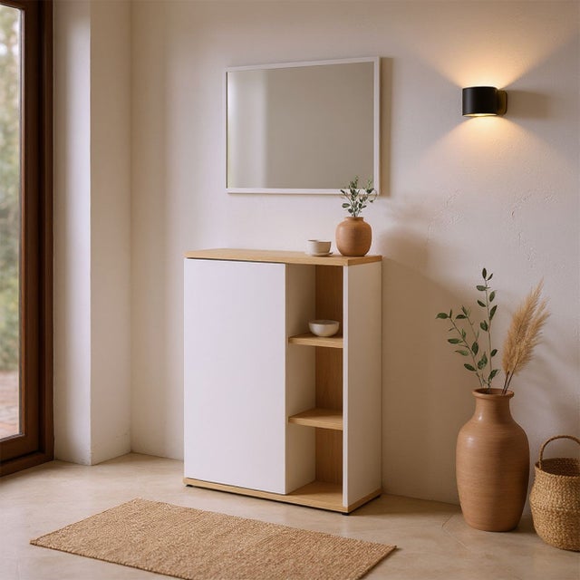 Roble Rice Conjuntos muebles de entrada | Leroy Merlin