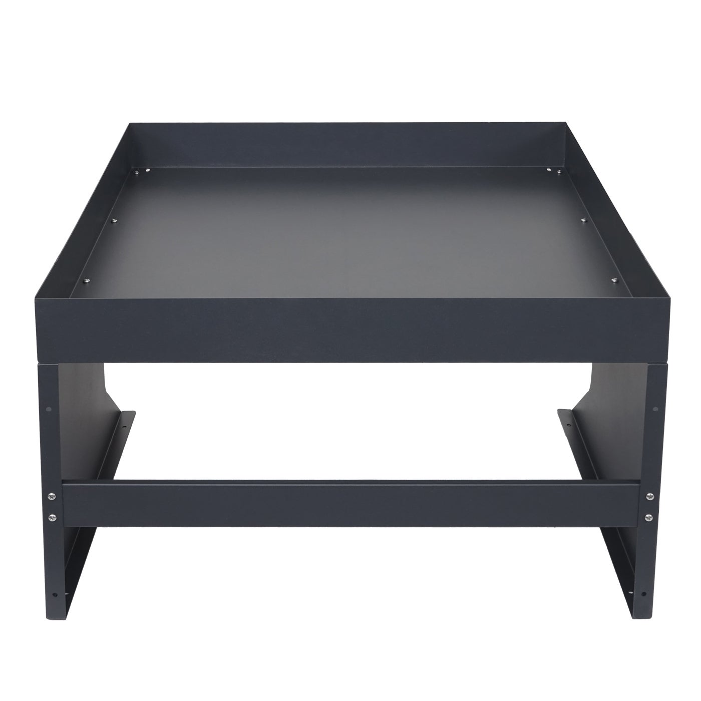 Garage pour tondeuse robot avec jardinière HWC-G60, Toit, Abri pour tondeuse robot ~anthracite - 4