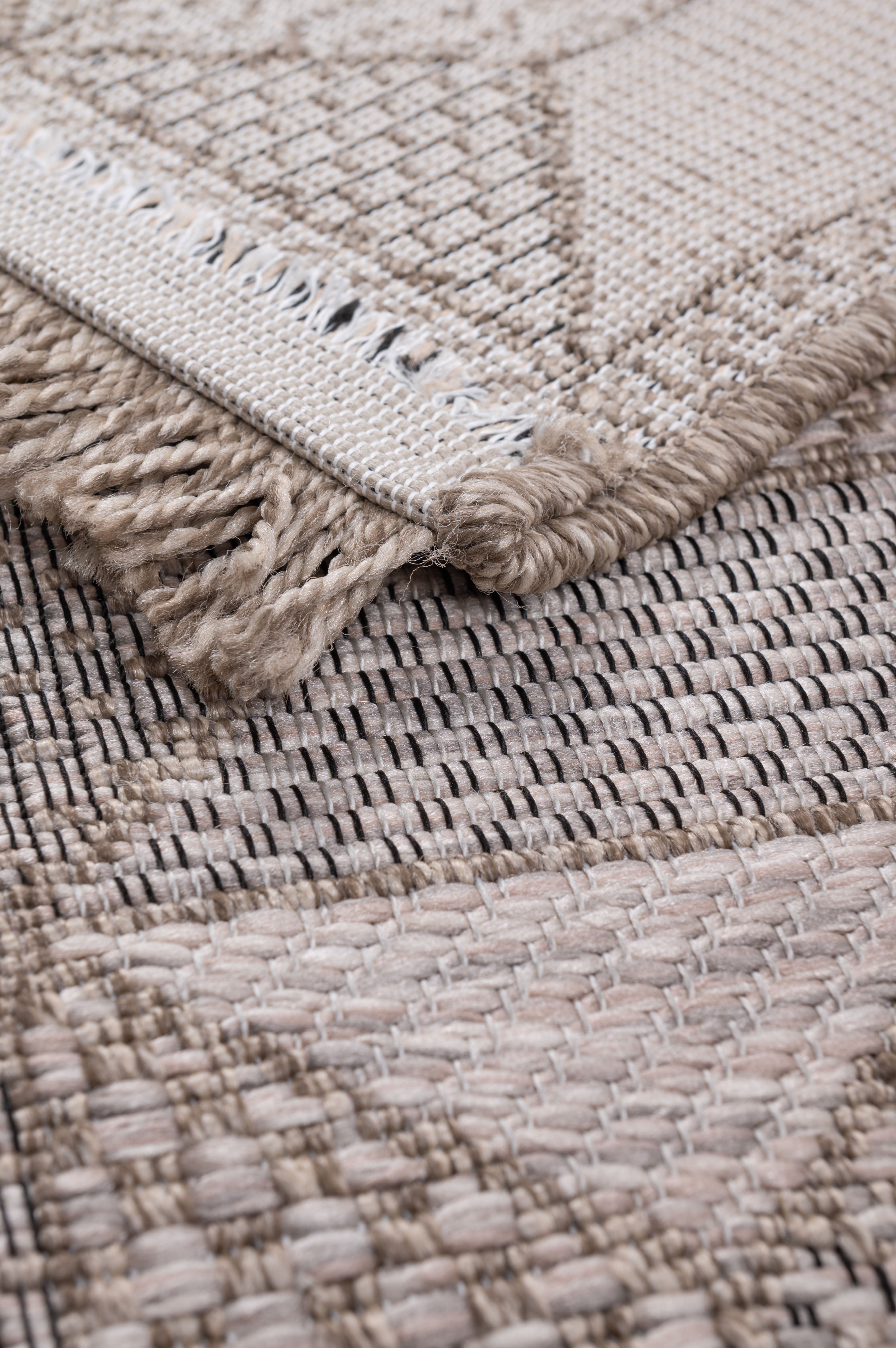 Dywan Multidecor Oria Outdoor na zewnątrz i do wewnątrz 120 x 170 cm geometria szaro-beżowy 1 szt. - 2