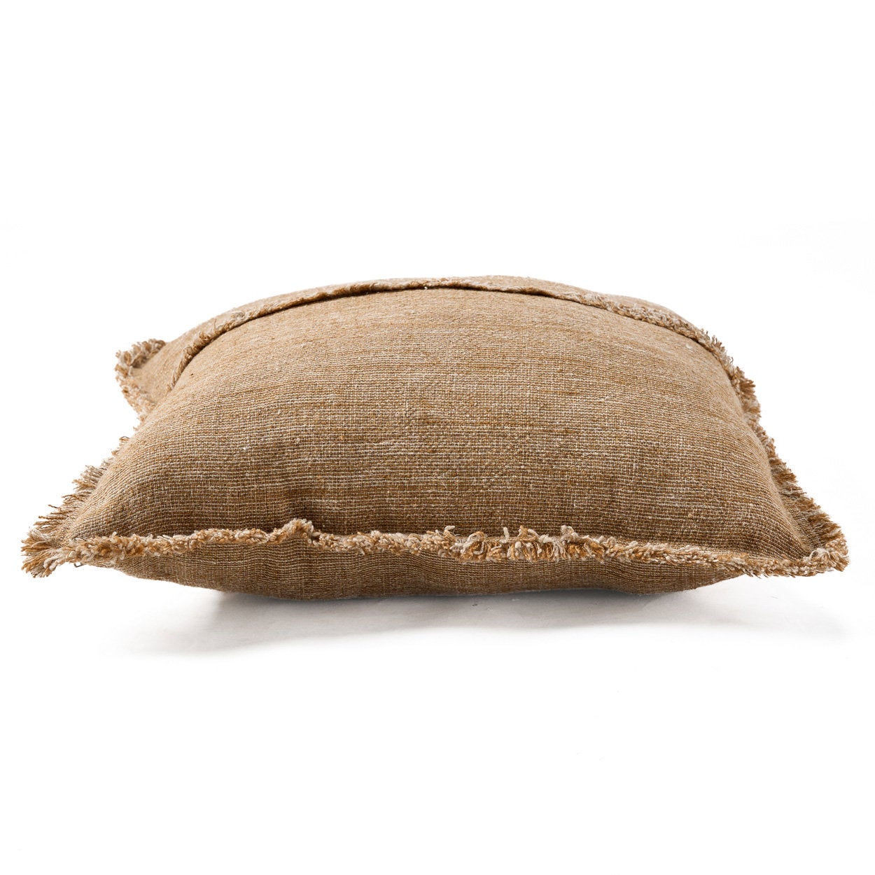 La Sahara Fringe Housse de Coussin - Brun Naturel - 50x50 - 3